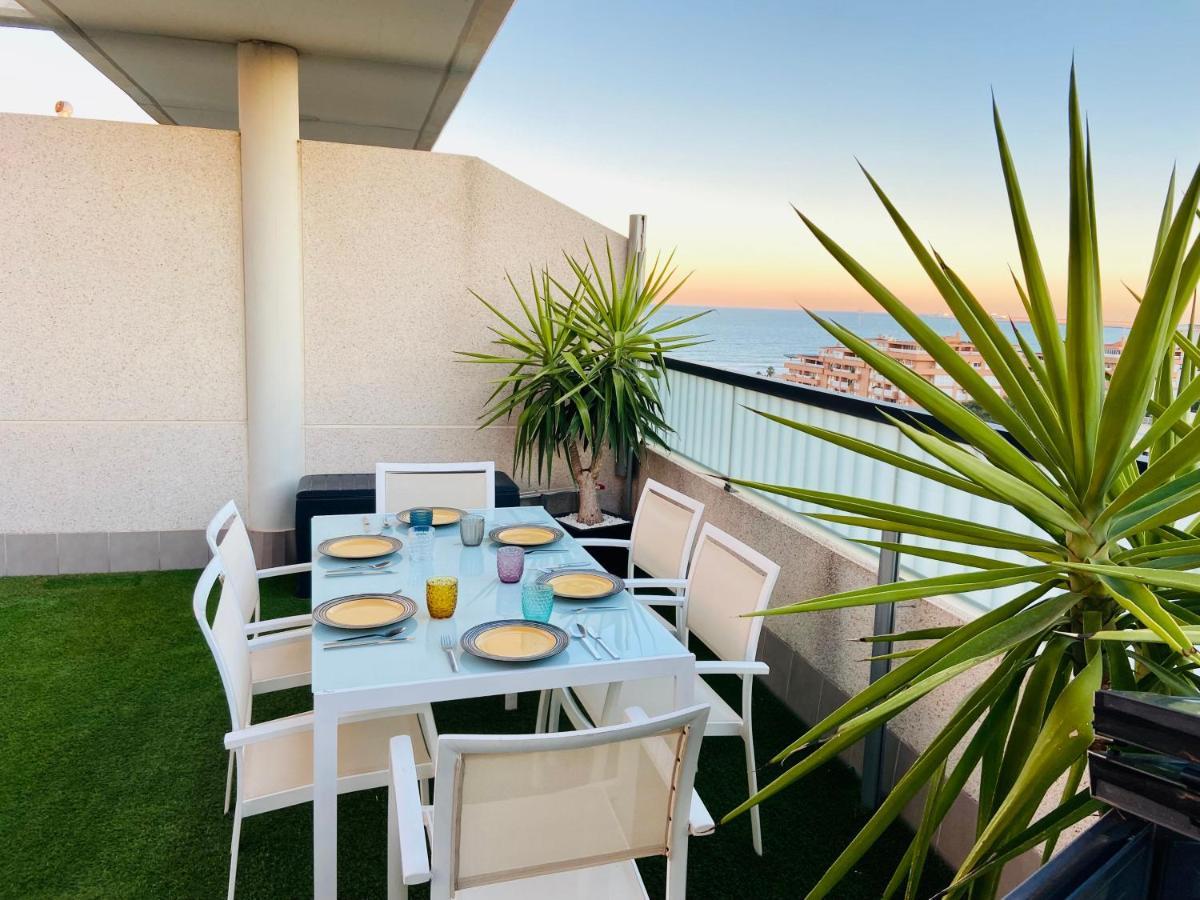 Patacona Premium Penthouse Sea Views & Barbecue Apartamento Valência Exterior foto